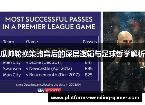 瓜帅轮换策略背后的深层逻辑与足球哲学解析