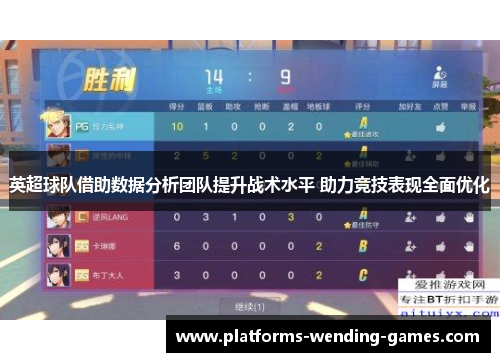 英超球队借助数据分析团队提升战术水平 助力竞技表现全面优化 英超球队借助数据分析团队提升战术水平 助力竞技表现全面优化
